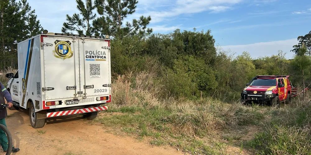 A Policia Científica e o Corpo de Bombeiros estiveram no local
