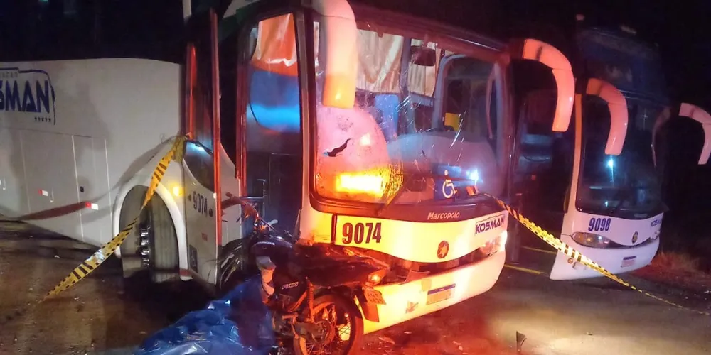 Homem morreu no local