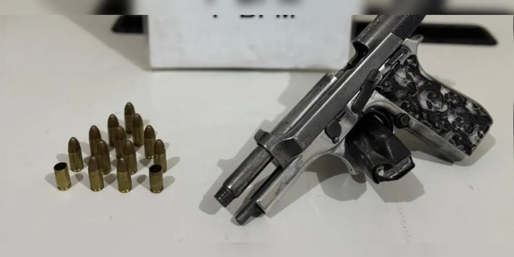 Material apreendido pela Polícia Civil