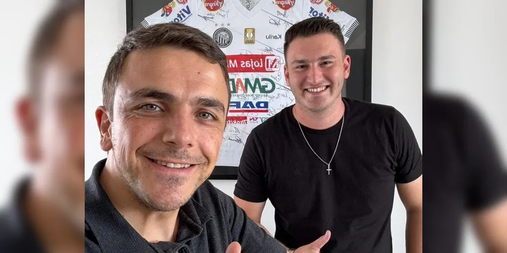 Aliel Machado e André Possebom estiveram reunidos