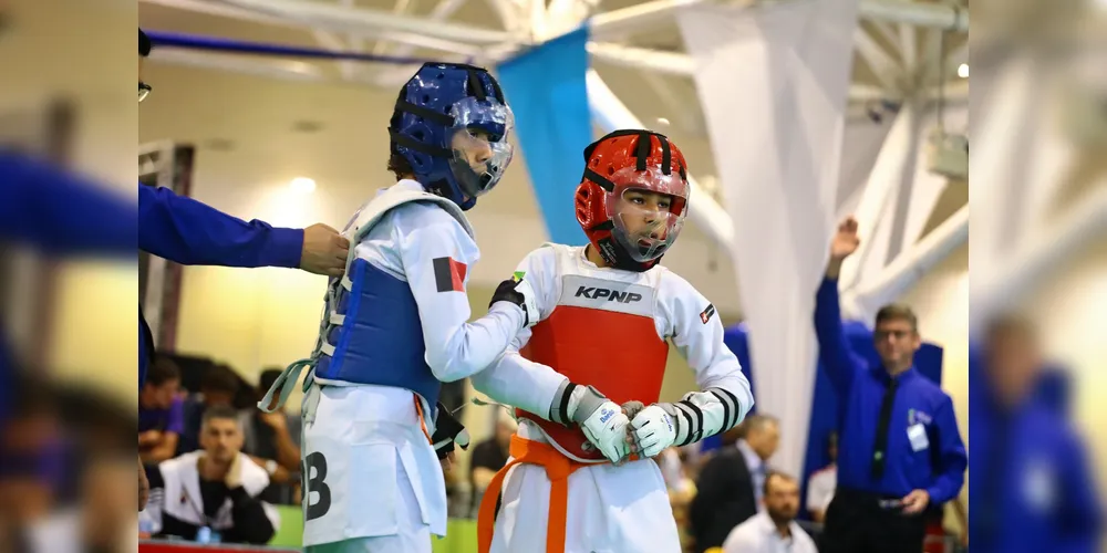 Cauã conquistou o ouro na categoria até 53 kg