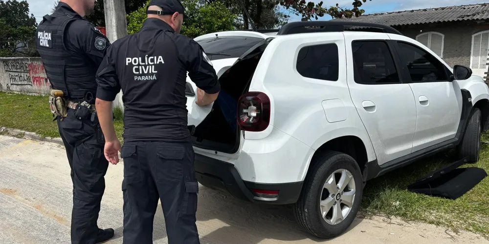 O suspeito foi capturado pela Equipe de Policiais da 40ª DRP Palmeira