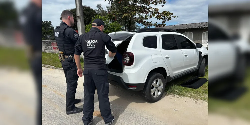 O suspeito foi capturado pela Equipe de Policiais da 40ª DRP Palmeira