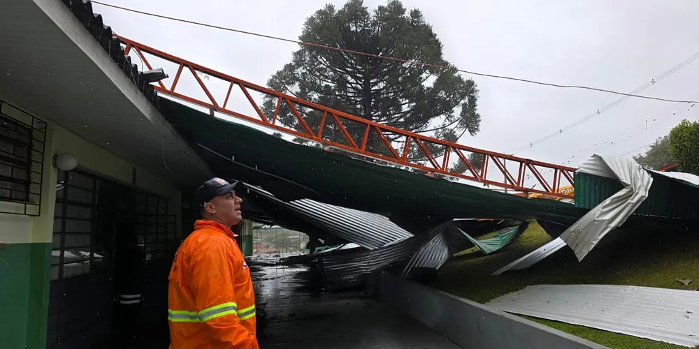 O bairro mais afetado foi o Chapada, que concentrou a maior parte dos destelhamentos