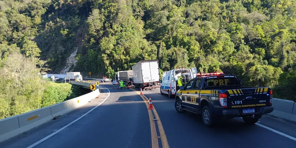 BR 277 Km 306 divisa entre Prudentópolis e Guarapuava