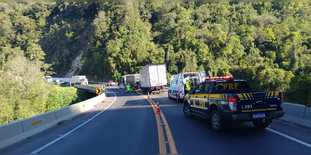 BR 277 Km 306 divisa entre Prudentópolis e Guarapuava