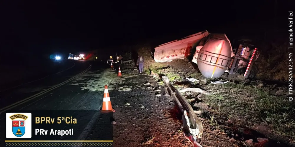 Condutor não se feriu