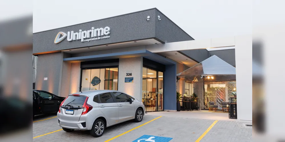 Fachada do Uniprime em Ponta Grossa