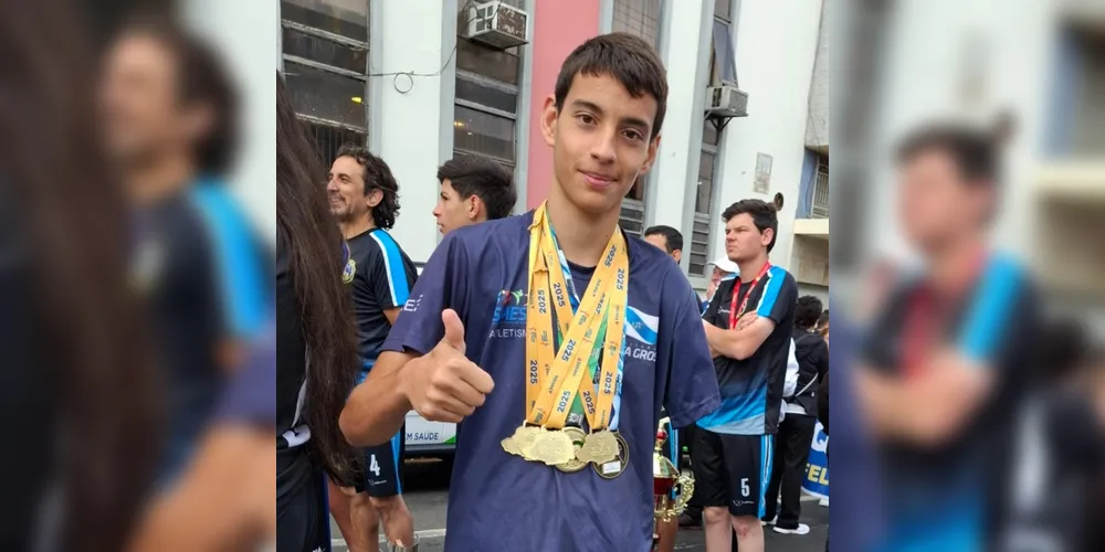 Júlio César estará representando o Paraná nas Paralimpíadas Escolares