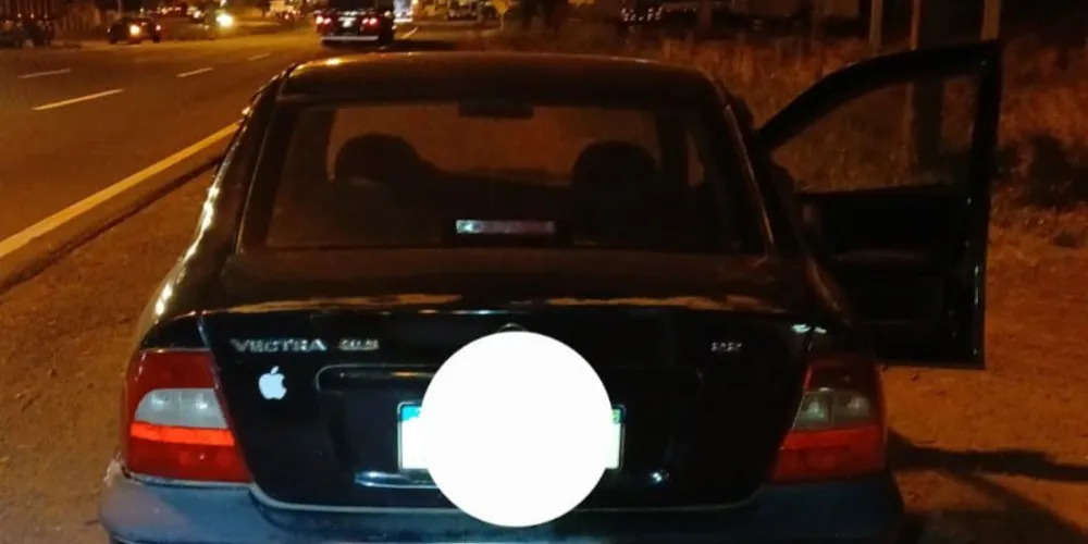 O motorista recebeu voz de prisão e foi encaminhado à 13ª Subdivisão Policial (SDP) de Ponta Grossa para as providências legais