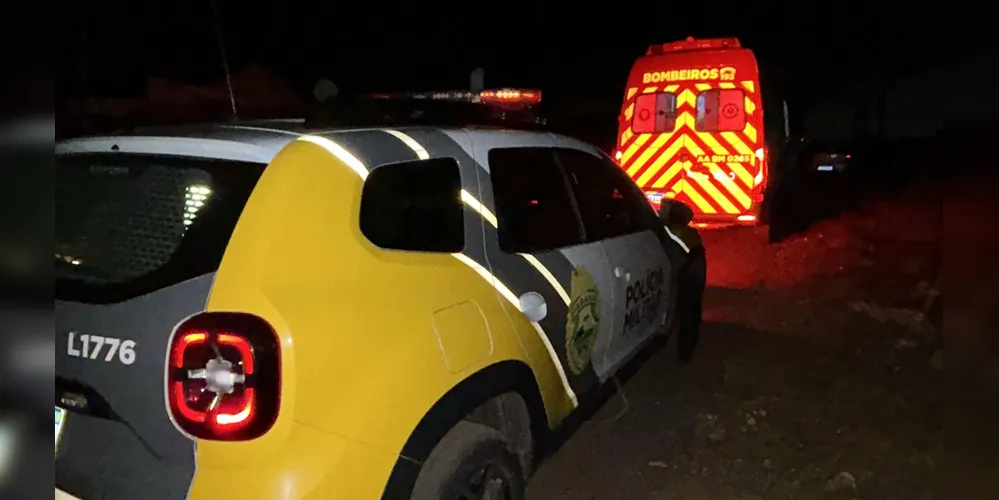 Agentes da Polícia Militar (PM) estiveram presentes no local