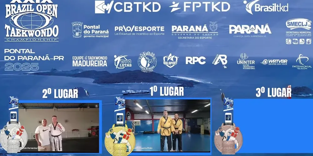 Soraia e Maurício participaram da competição na categoria Master III