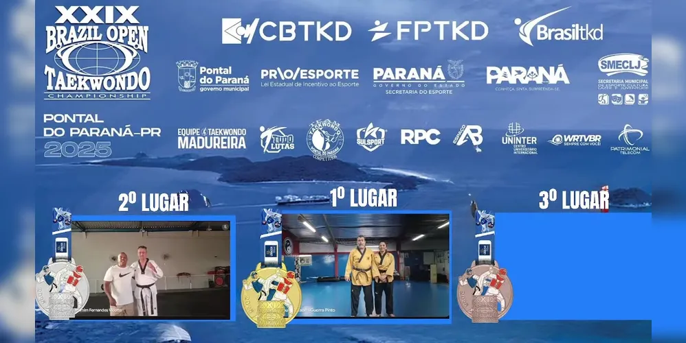 Soraia e Maurício participaram da competição na categoria Master III