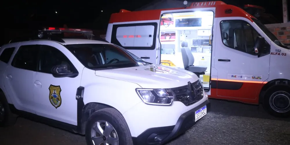 Vítima foi encaminhada ao Hospital Regional