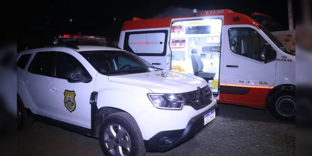 Vítima foi encaminhada ao Hospital Regional
