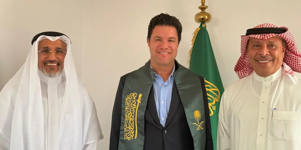 Secretário Guto Silva em Ryad, Arabia Saudita
