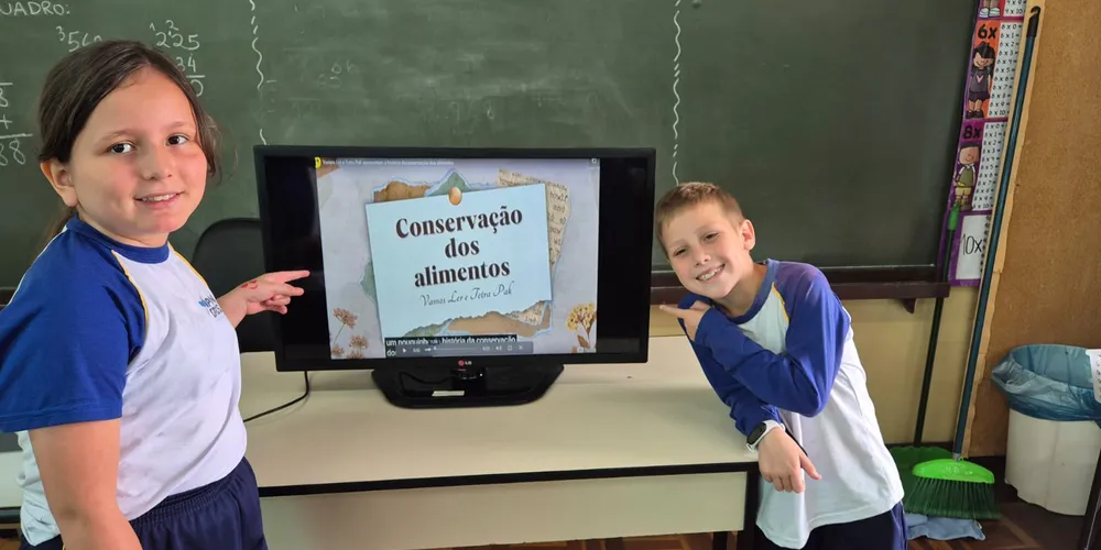 A videoaula foi o ponto de partida para extensas atividades da turma