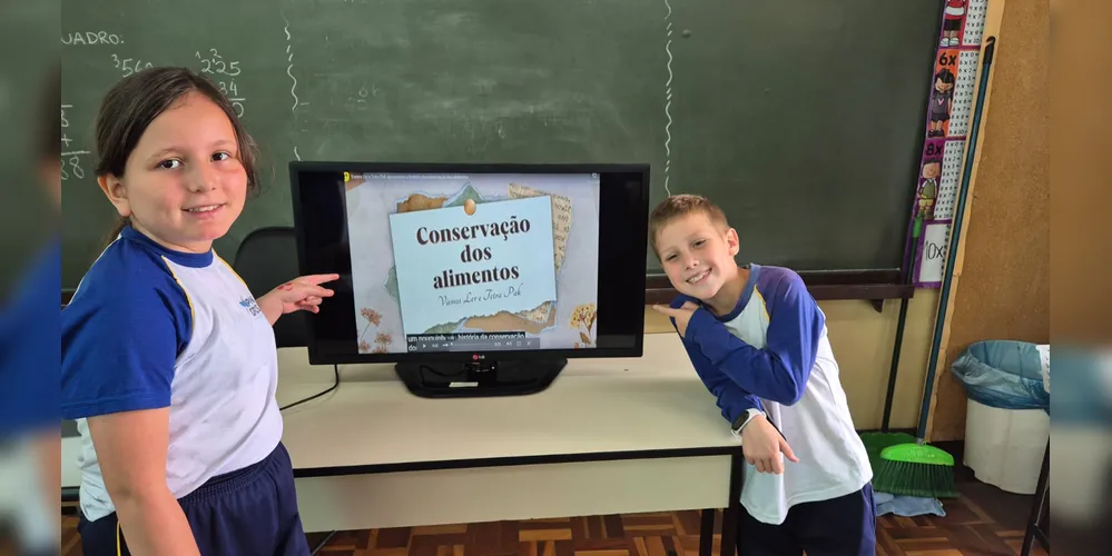 A videoaula foi o ponto de partida para extensas atividades da turma