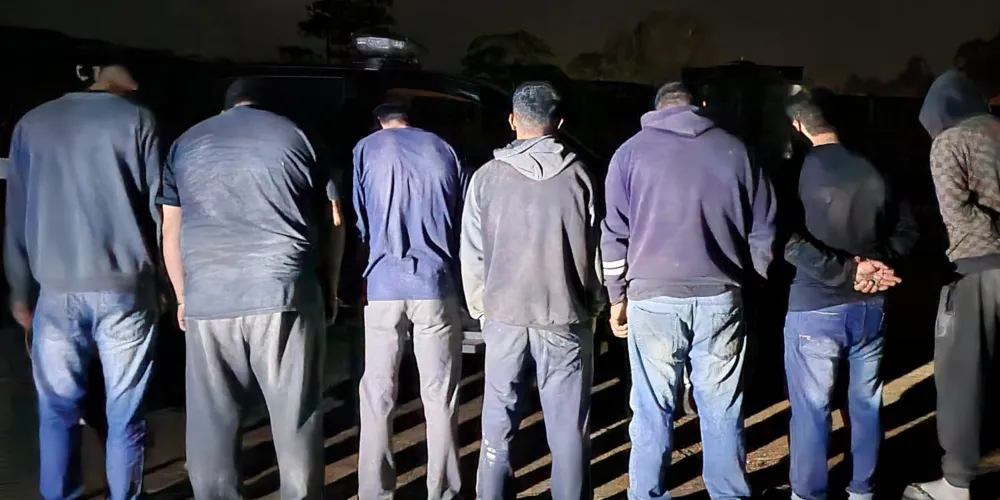 Envolvidos foram encaminhados para a Cadeia Pública