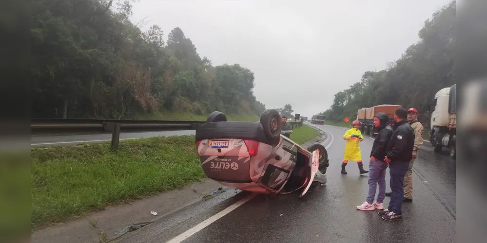 O carro teve danos significativos