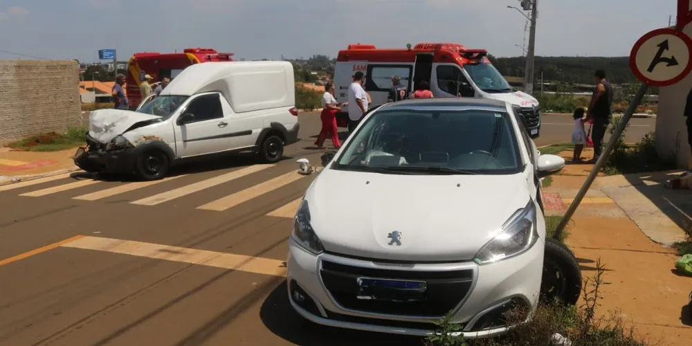 Acidente aconteceu no bairro Neves