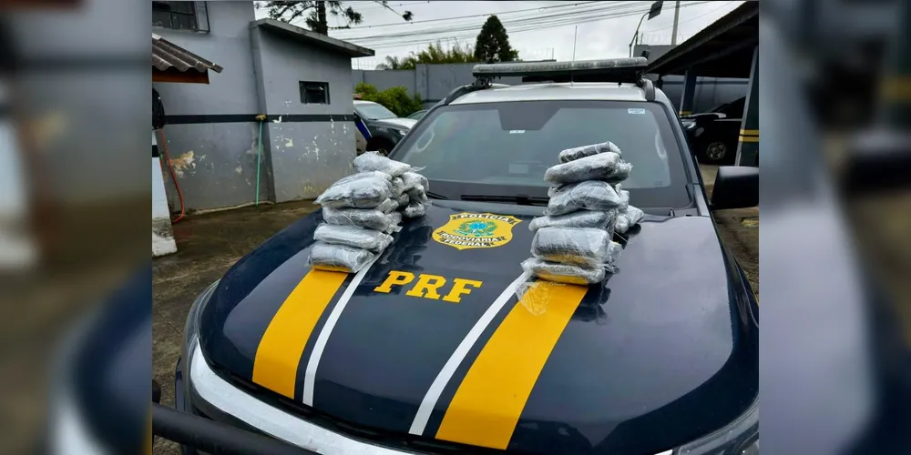 motorista foi preso e encaminhado, juntamente com o veículo e o entorpecente à Polícia Civil de Irati