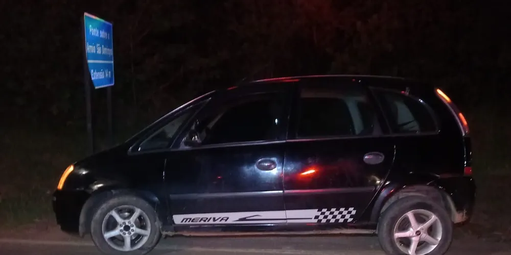 Acidente foi do tipo transversal