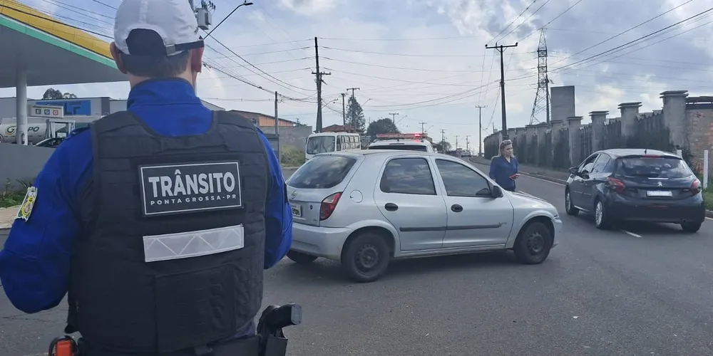 A ocorrência foi atendida pelo Patrulhamento de Trânsito Viário