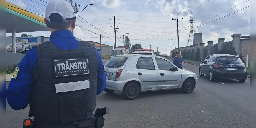 A ocorrência foi atendida pelo Patrulhamento de Trânsito Viário