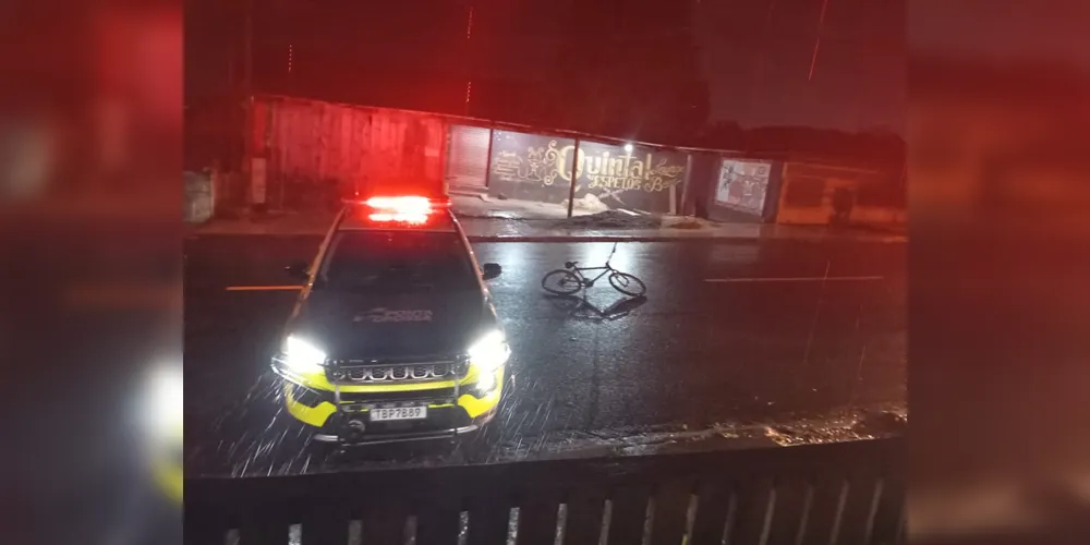 O ciclista foi encaminhado para a Upa Santana