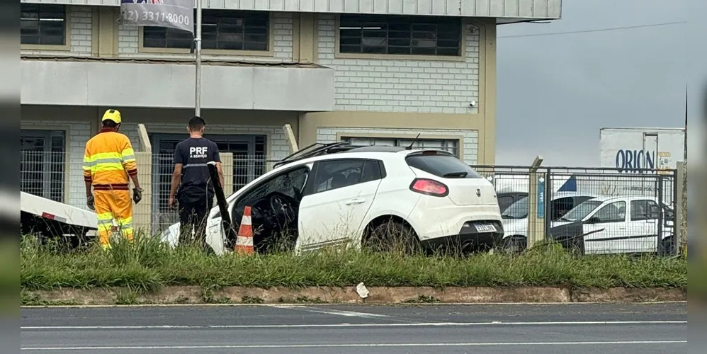 A PRF atendeu a ocorrência