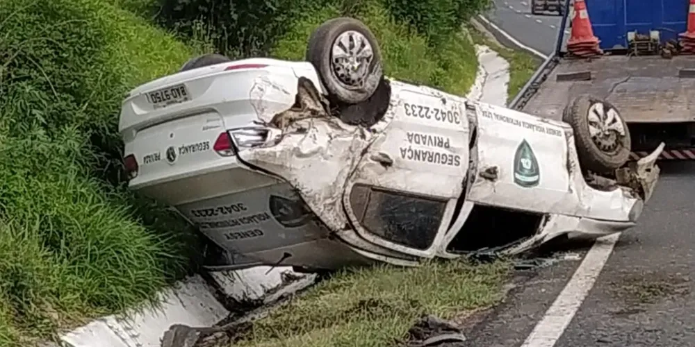 Condutor teve ferimentos moderados