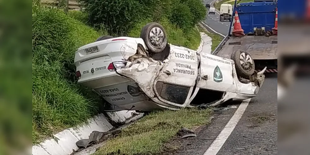 Condutor teve ferimentos moderados