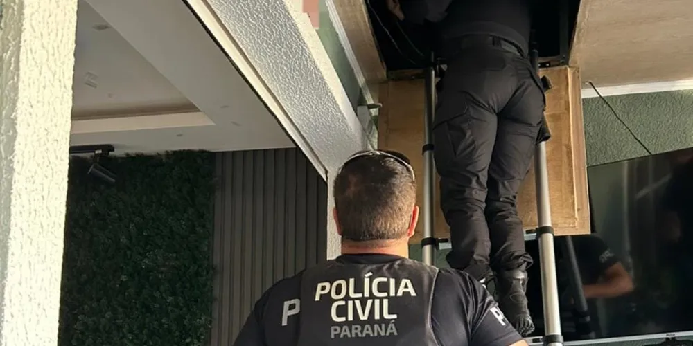 Diversos materiais foram apreendidos