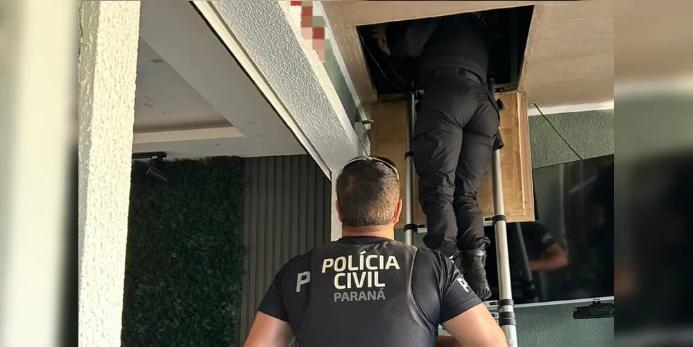 Diversos materiais foram apreendidos