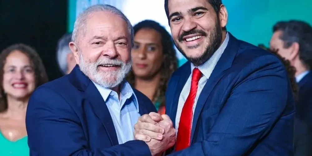 Lula e Jorge Messias