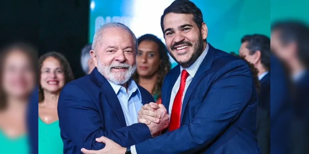 Lula e Jorge Messias