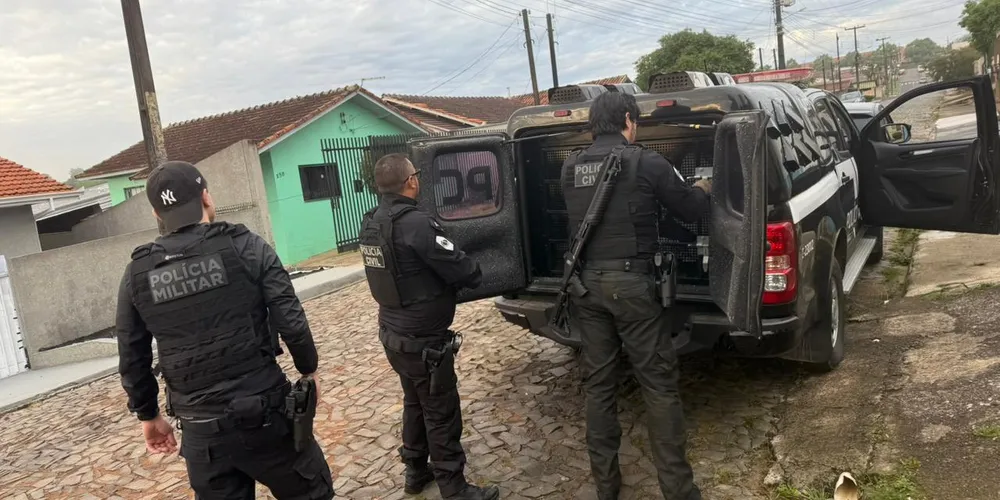 Os presos foram encaminhados à Cadeia Pública de Irati