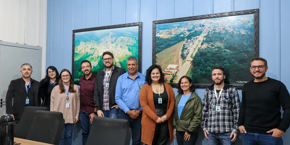 Equipes da AMCG e da Prefeitura de Ipiranga estiveram reunidas