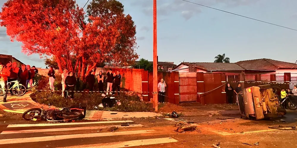 Motorista do Uno Mille está com ferimentos moderados