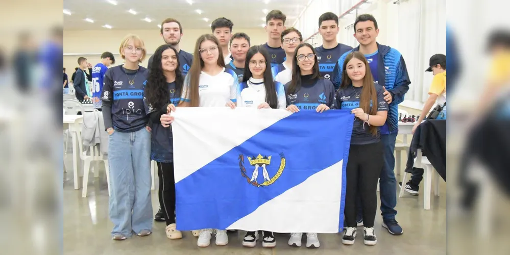 Equipe de Xadrez de Ponta Grossa no JOJUPs