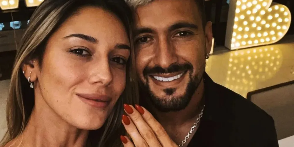 Camila Bastiani e Giorgian De Arrascaeta