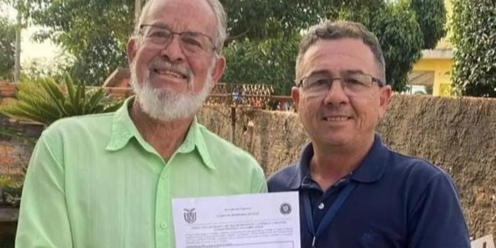 Paulinho Rogério e Abrelino Betim celebraram a conquista