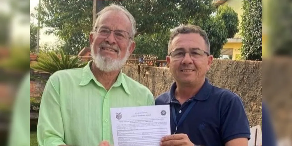 Paulinho Rogério e Abrelino Betim celebraram a conquista