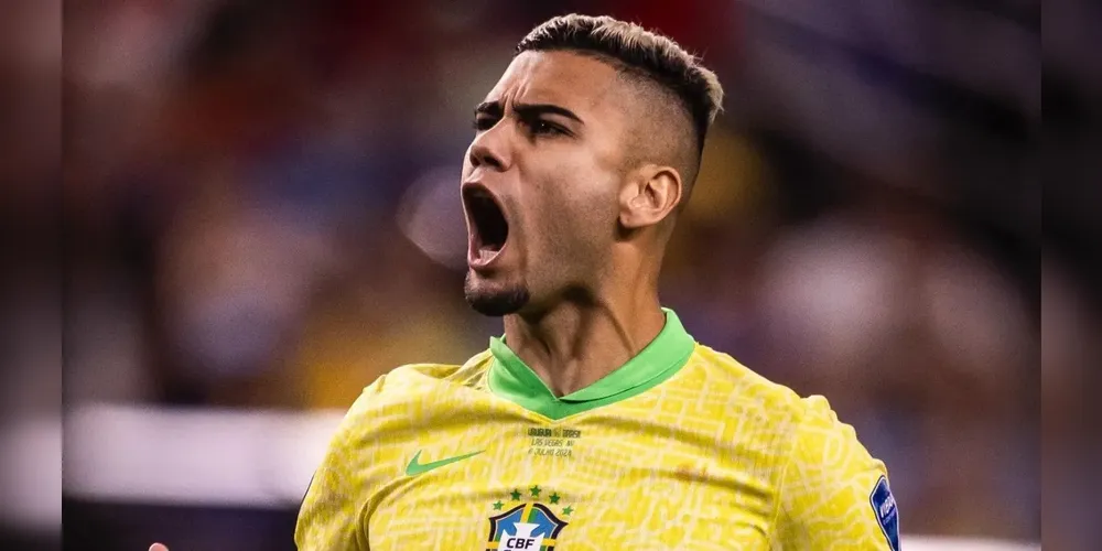 Andreas Pereira pela Seleão Brasileira