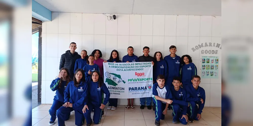 Estado e federação vão ensinar badminton para 12 mil alunos de 50 escolas
