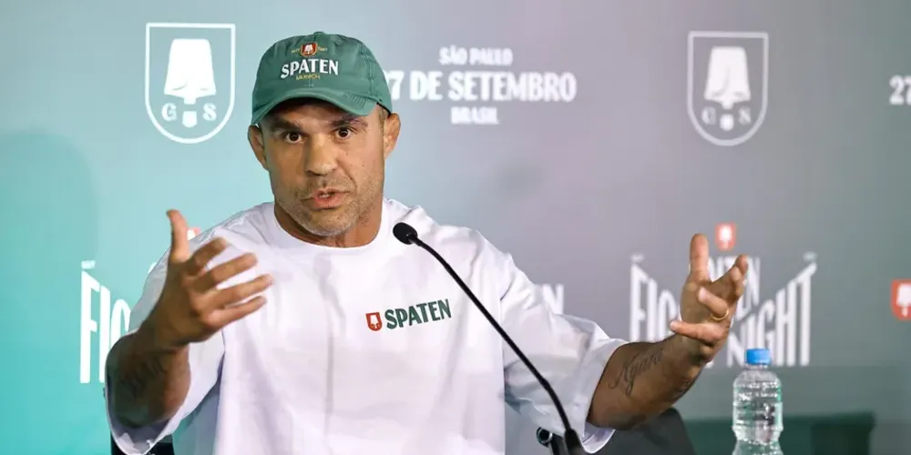 Vitor Belfort sofreu uma lesão e não lutou com Wanderlei Silva