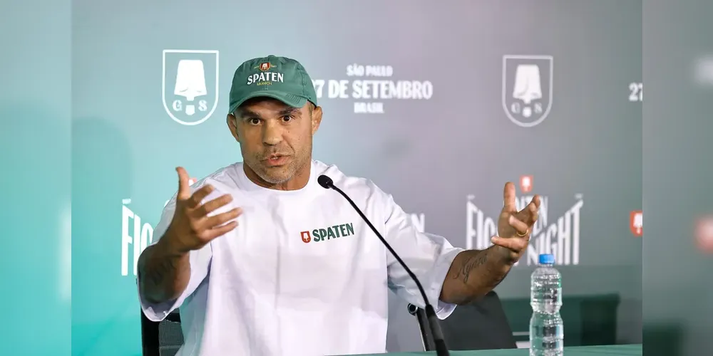 Vitor Belfort sofreu uma lesão e não lutou com Wanderlei Silva