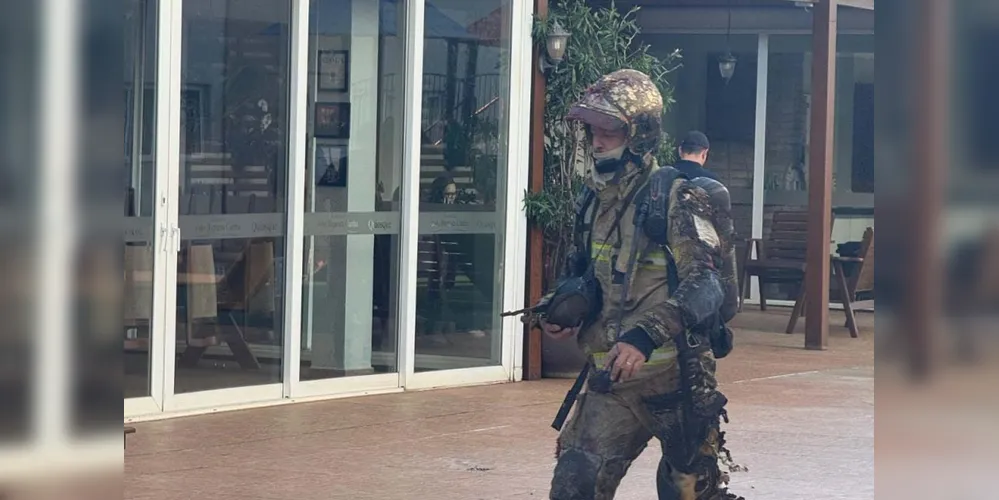 Sargento teve queimaduras de terceiro grau