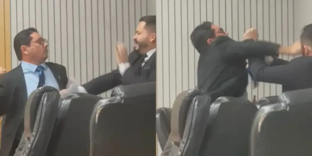 Briga de vereadores na Câmara Municipal de Sena Madureira (AC) interrompeu sessão ordinária
